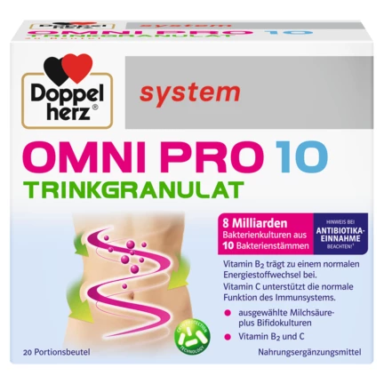 Abbildung der Produktverpackung Doppelherz system OMNI PRO 10 Frontansicht